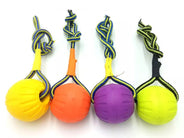 "Surprise Color" — Dog Chew Toy with Rubber Ball